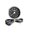 58-43679 14-20180 - Mini Electronic Tachometer Rpm Black Face Twin Custom Volt