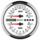 19467 Auto Meter White Face