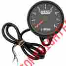 21-6894bds 2.4in Drag Specialties Matte Black Mini Electronic 8000 Rpm Tachometer