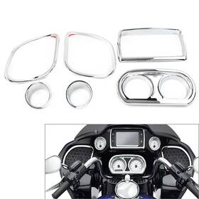 22shopde 550733782143 Inner Fairing Speedometer Radio Speaker Trim For Harley Road Glide 2015-2022
