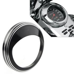 532611221685 Fit Harley Road King Custom 5 Inch Speedometer Gauge Bezel Cover Trims Ring Visor
