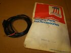 69611-80 Harley Shovelhead Flt Fuel Gauge Wire Boot Oem Nos