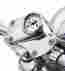 8674156 Cobra Tachometer Chrome Harley-davidson Flsti Heritage Softail 2006