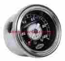 88016 Mid-usa Deluxe Oil Pressure Gauge Harley 1.5 Diameter 100 Psi