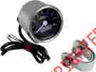 917673 Drag Specialties Ds Mini Electronic Tachometer 2.4 Chrome Black Face