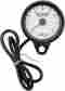 950445 Drag Specialties Ds Mini Elec Tachometer W Orange Needle 2.4 Matte Black Wht Face