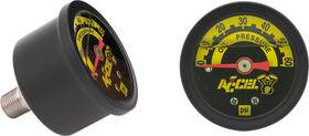 7121b Accel Liquid Filled Rear Mount Oil Pressure Gauge
