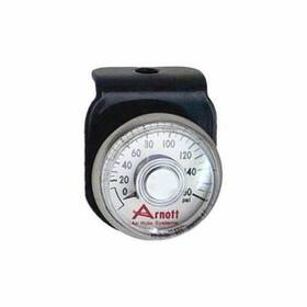 K-2636 Accuair Suspension - Pressure Gauge On Bracket In Chrome For Touring Bikes
