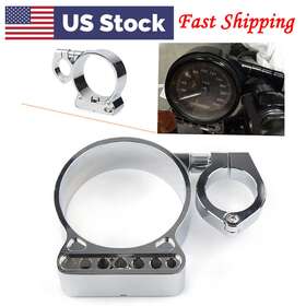 Air Rocket 210000900020 Chrome 16 Inch Side Mount Speedo Relocation Bracket For Harley Sportster 1200 883 72
