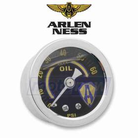 03jv Arlen Ness Mn/03jv Liquid-filled Oil Gauge Kit For 1979-1981 Harley Davidson Flhc Vn