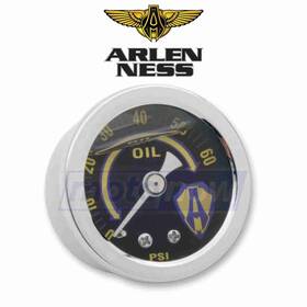 7b6m Arlen Ness Mn/7b6m Liquid-filled Oil Gauge Kit For 1981-1983 Harley Davidson Fltc Tour