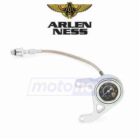 Bk2w Arlen Ness Mn/bk2w Oil Pressure Gauge Kit For 2006 Harley Davidson Flst Heritage Ju
