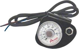 Arnott 814989009349 Pressure Gauge And Bracket With Toggle Switch Black