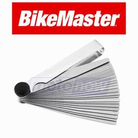 173147 Bikemaster 32-blade Dual Reading Combination Feeler Gauge Set For Fk