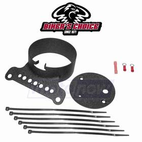 0c7n Bikers Choice Mn/0c7n Single Gauge Mount Kit For 1982-1994 Harley Davidson Fxr Super Mv