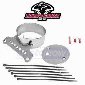 5938 Bikers Choice Mn/5938 Single Gauge Mount Kit For 1985-1987 Harley Davidson Fxrc Low Tu