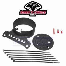 Kh4p Bikers Choice Mn/kh4p Single Gauge Mount Kit For 1987-1994 Harley Davidson Fxlr Low Mz