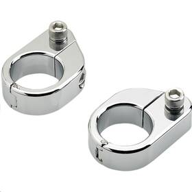 6907-105 Biltwell Inc. O/s Speed Clamps - Straight Chrome