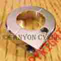 C-73 Aftermarket 1 Chrome Frame Clamp Seat Springs Gauge Side Mount Tail Light Motorcycle Tach