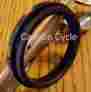 Cci26707 Custom Chrome Instrument Gauge Mounting Rubber Gasket Speedo Tach W Metal Case No Visor