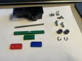 310134 Chrome Specialties Harley Davidson Dash Panel Lens Hardware Kit Shovelhead And Evo Big Twins