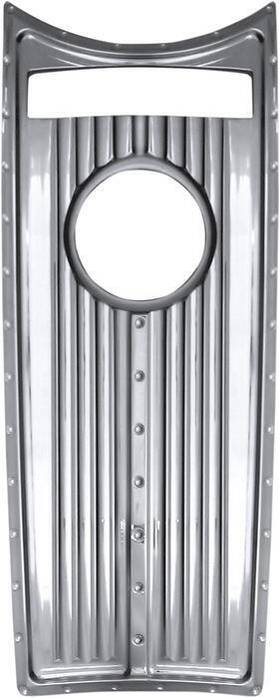 C1235-c Covingtons Dimpled Dash Insert Chrome #c1235-c Harley Davidson