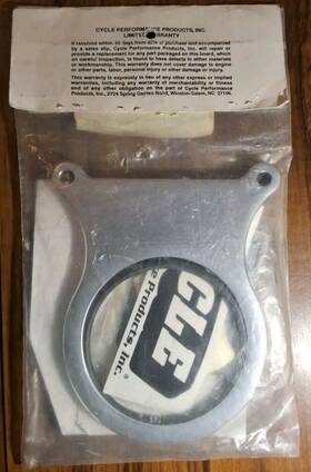 Ds-373420 Cycle Performance 9081 Chrome 3-3/8 Inch Speedometer Gauge Mount Pull Back Riser Harley-davidson