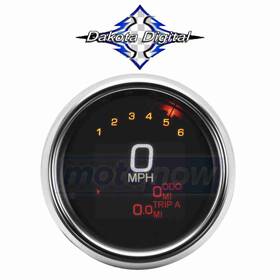 Dakota Digital Mn/de7c Mlx Series Gauge For 2005-2006 Harley Davidson Fxdci Super Cy