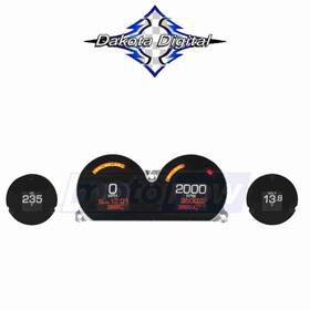 M8zd Dakota Digital Mn/m8zd Mlx Series 4 Gauges Set For 1996-2003 Harley Davidson Flhtcui Bo