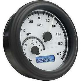 Mvx-2004-wg-k Dakota Digital Mvx Tank Gauge 4.5 Inch White/gray Black #mvx-2004-wg-k