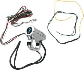Pgr-1000 Dakota Digital Pgr-1125 Gear Indicator Display For 1.25 Inch H-bars Chrome/blue