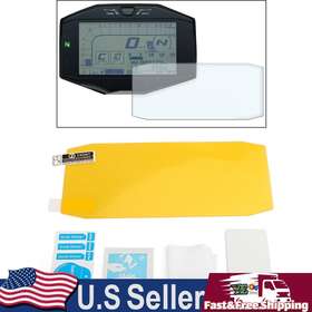 M204-088-clear Darupsun Cluster Scratch Dashboard Screen Protector Fit For Suzuki Gsxr Gsx-r 1000 17-18