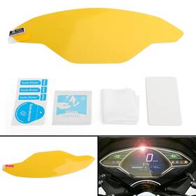 M204-096-clear Darupsun Moto Anti-glare Ultra Clear Dashboard Screen Protectors Fit For Honda Pcx150 18