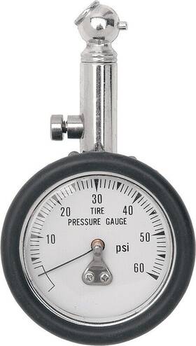 0363-0018 Drag Specialties Gage Pressure 60psi 45 Degrees -