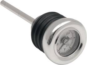 139493 Drag Specialties Ds Oil Filler Plug With Temperature Gauge Chrome Harley Davidson