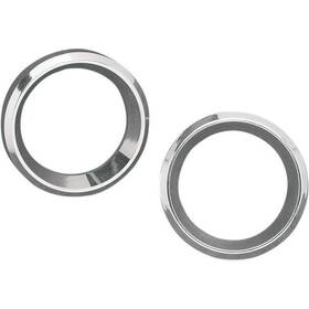 144255 Drag Specialties Ds Instrument Gauge Bezels 2 Inch Chrome Harley Davidson #144255