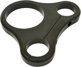 17145350 Drag Specialties T-bar Single Gauge Mount For Mini 1.25 Inch Gloss Black