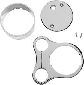28241353 Drag Specialties T-bar Single Gauge Mount For Standard 1.5 Inch Chrome