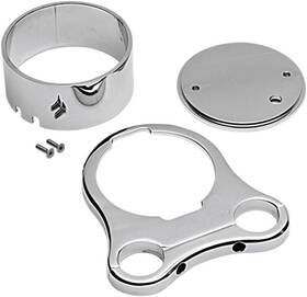 Ft00-ft22 Drag Specialties 373864 1.25 Inch T-bar Single Gauge Mount - Chrome For Oe