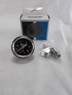 Ds-244111 Drag Specialties Harley Davidson Deluxe Oil Pressure Gauge 70-84 Fx Xl
