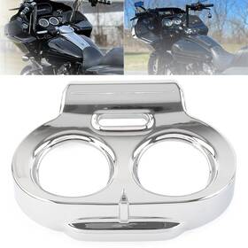 Dreamhighh 212500223463 Gauge Cover Nacelle Housing Fairing Fit For Harley Road Glide Fltrx Fltru Chrome