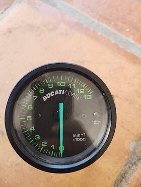 107009728 Ducati 2002 Corse 748r Rpm Guage