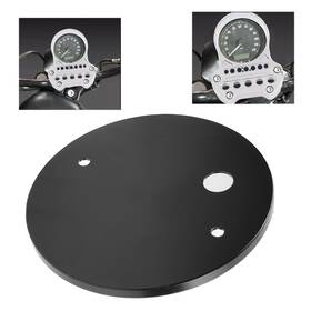 Efmotorshop 336245153554 Blk Speedometer Relocation Instrument Base For Harley Sportster Xl1200 Xl883
