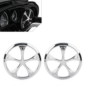 Efmotorshop 996812221361 Front Speaker Grill Trim Cover Fit Harley Trike Tri Glide Ultra Classic 2014-22