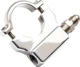9056 Feuling Oil Pressure Gauge Mount 1.25 Inch Chrome