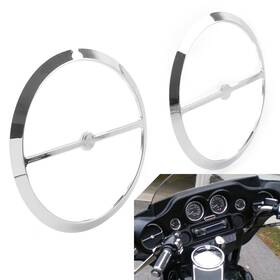Flashbuyeasy 436952114955 Speaker Inner Fairing Cover Trim Grill Fit Harley Electra Tri Street Glide Flhx