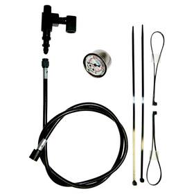 9019 Fueling Remote Oil Pressure Gauge/line Kit Black