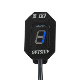 Gfyship 768381928855 Blue Motorcycle 1-6 Level Gear Indicator For Ducati Monster 1100 Abs/non Abs All