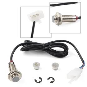 Goodcde 550748875465 Digital Atv Odometer Sensor Cable Magnet Fit Motorcycle Speedometer Tachometer