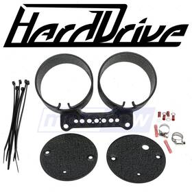 10nj Harddrive Mn/10nj Dual Gauge Mount Bracket Kit For 1996-2003 Harley Davidson Xl1200s Pn